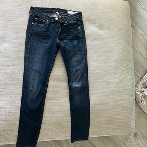Rag and Bone skinny jeans, wore 3x- like new! Size 27
